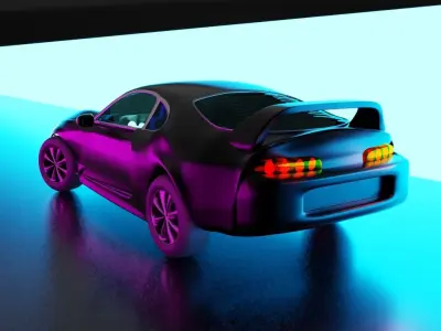 Supra MK4 3D model
