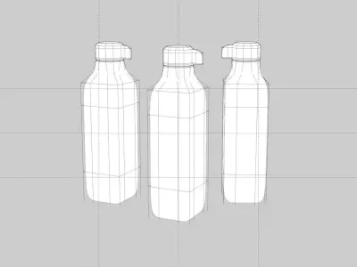 Sport Bottle  Free low-poly 3D model