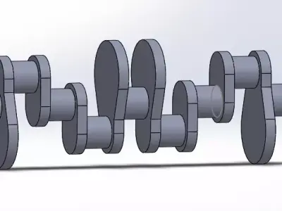 CAMSHAFT SOLIDWORKS 3D MODELING 3D model