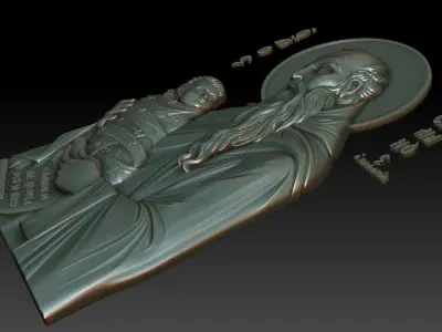 Saint Stilianos 3D model