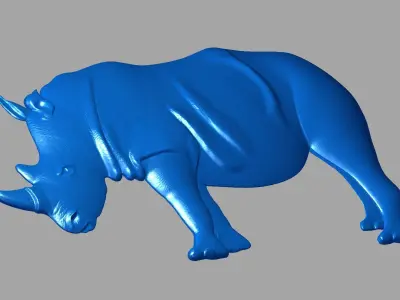 White Rhinoceros 3D model