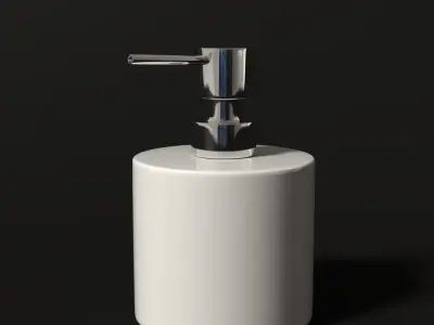 Soap Dispensers Low-poly 3D model