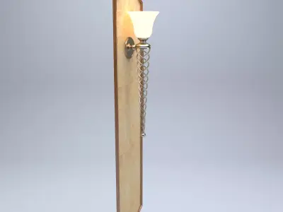classical wall lamp 3d model 3D model