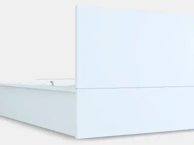 MALM Ottoman bed 3D model