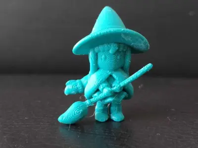 Cute Witch 3D print model