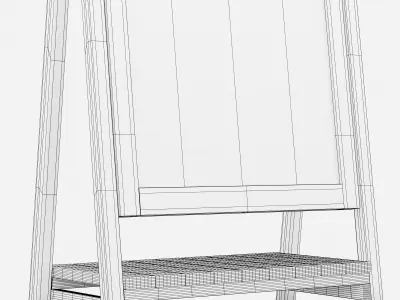 Mirror Frame TT 3D model