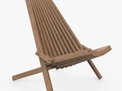 Tamarack chair 3D model
