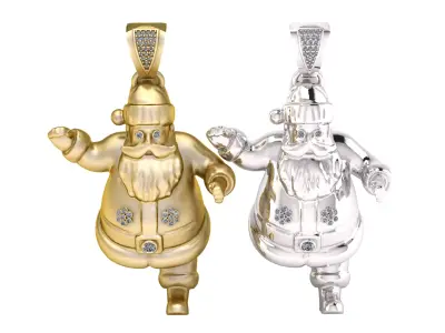 MEN RACNG PENDANT  3D print model