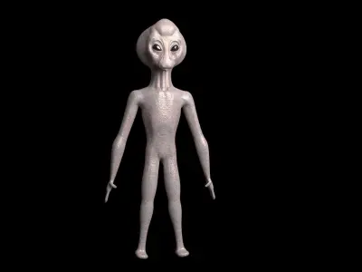 Alien full Free 3D model