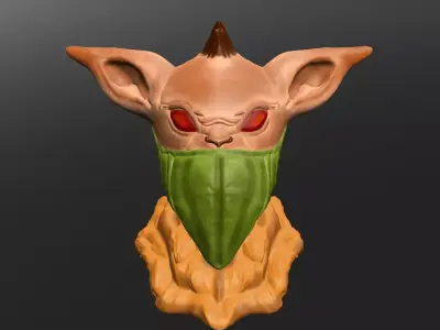 Big Ear 3D model