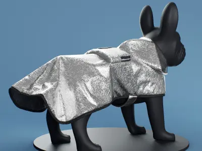Mondog Cape Poldo Dog Couture v2 3D model