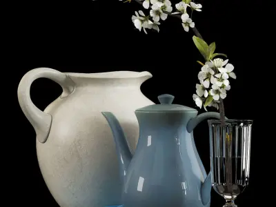 Decorative set 26 3D model