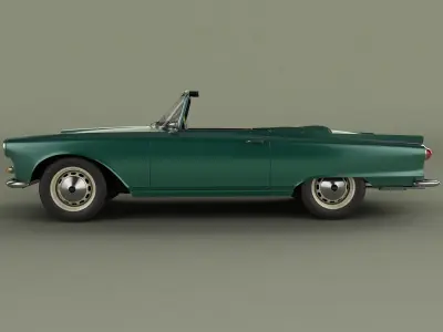 Auto Union 1000 SP Cabriolet 3D model