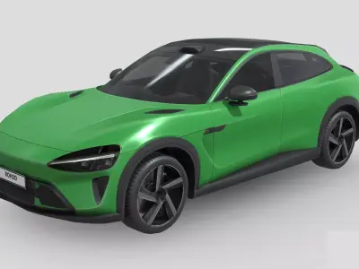 Low Poly Car - Xiaomi YU7 2025 Low-poly 3D model