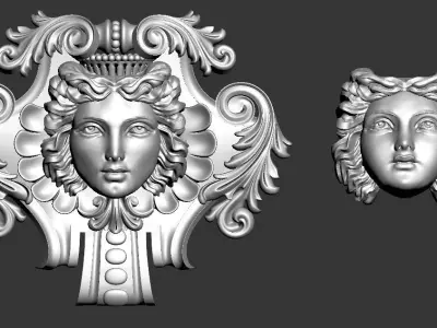 Decorative Ornamental 45 3D model