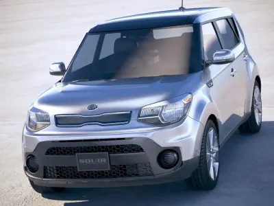 Kia Soul 2019  3D model