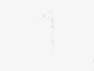 Shower - Twin - Luxury - Garment Low-poly 3D model