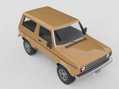 Generic SUV Car 1987 3D model