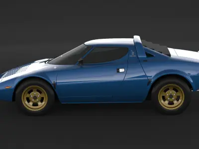 Lancia Stratos HF 3D model