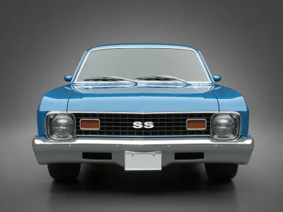 1973 Chevrolet Nova SS 3D model