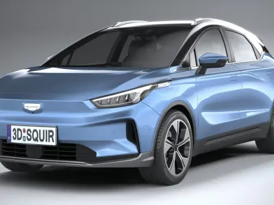 Geely Geometry C 2024 3D model