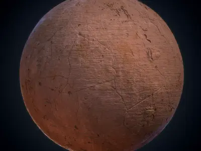 Wall earthen material - VOL 04 - Maps - Sbsar Texture