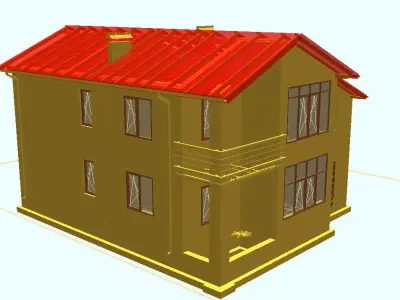 House 200m2  3D model