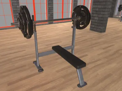 Power Half Rack 3D model