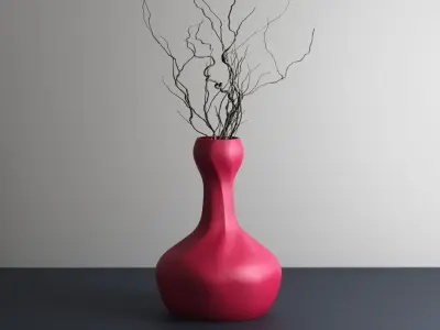 vase pot planter 3d print 846  3D print model