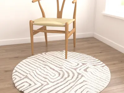 Rugs No 893 Low-poly 3D model