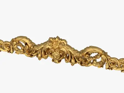 Classic decor ornament 275  3D print model