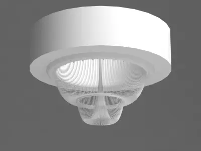  Crystal Chandelier with Ring  3D model