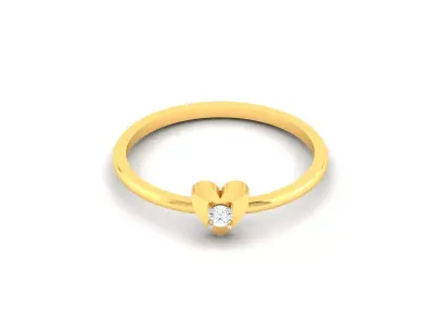 Women Engagement Ring 3dm STL FBX OBJ Render 3D print model order