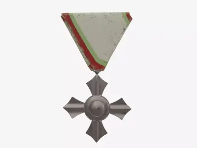 Decoration order dirty mockup 01 3D model