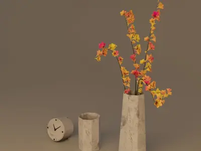 Decorative pieces 3D model