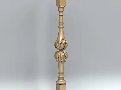 Baluster 007 3D model