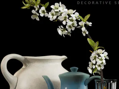 Decorative set 26 3D model