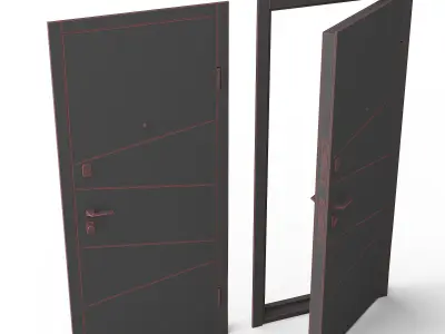 Hanric Door 3D model