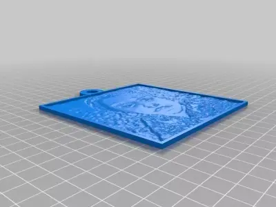 Mirai  Lithopane Free 3D print model