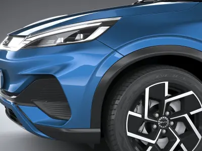 BYD Atto 3 2025 3D model