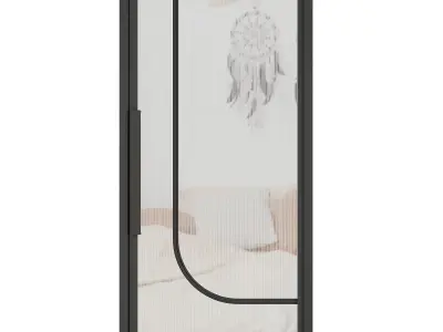 Entrance door set242 3D model