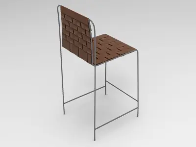 Strike Stool 3D model