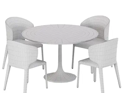 Dining set 26 3D model