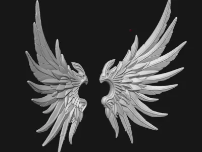 Wings 3D print model