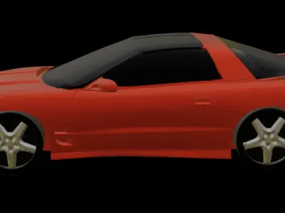 Pontiac Firebird 3D Print Model Ready to Print 3D print model