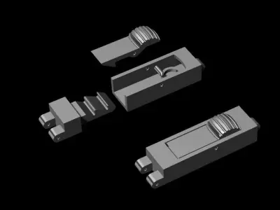 clasp for bracelet or necklace 3D print model