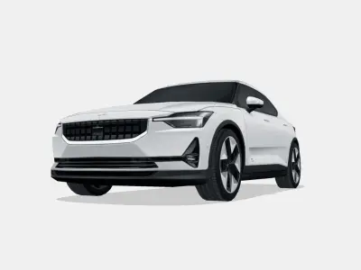 Polestar 2 2023 Low-poly 3D model