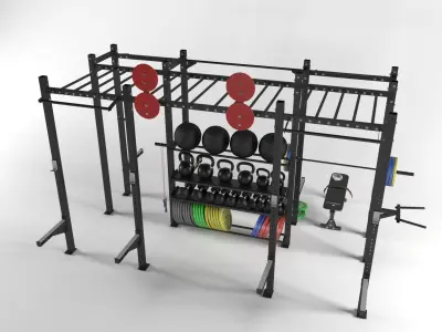 Crossfit rig  3D model