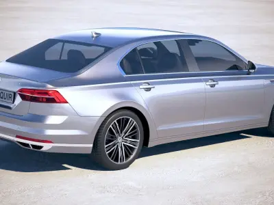 Volkswagen Phideon 2018 3D model