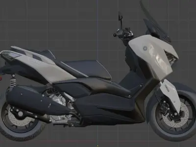 2023 Yamaha Xmax 300 3D model
